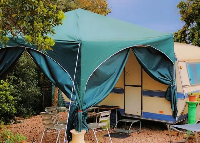 Landhuis Roulotte Individuelle Dans Le Maquis Corse